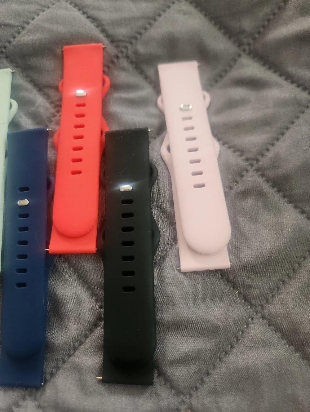 Silicone Replacement Watch Bands - Multi Color Set